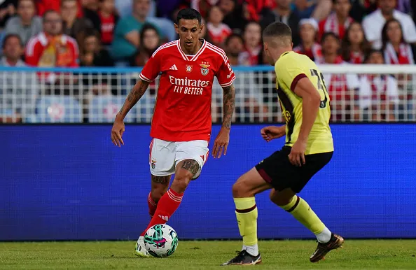 Foto: Gualter Fatia/Getty Images – Di María tem contrato com o Benfica até o meio do ano que vem