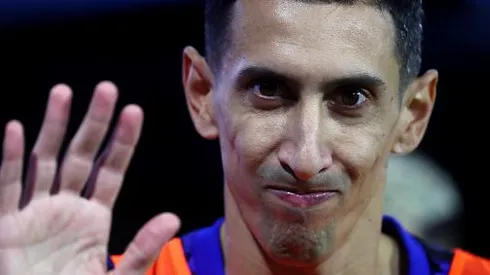 Foto: Marcos Brindicci/Getty Images - Di María em partida pela Argentina contra o Uruguai pelas Eliminatórias para a Copa do Mundo de 2026