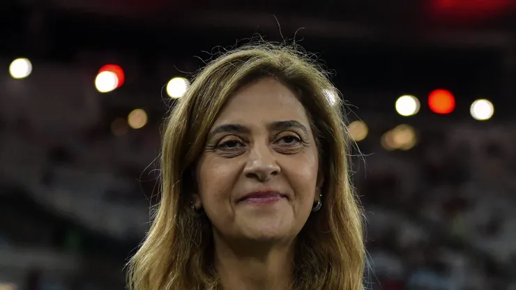 Leila responde sobre o futuro de Abel Ferreira. Foto: Thiago Ribeiro/AGIF