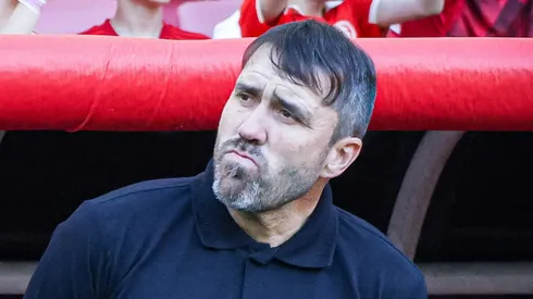 Eduardo Coudet tecnico do Internacional durante partida contra o Bragantino no estadio Beira-Rio pelo campeonato Brasileiro A 2023. Maxi Franzoi/AGIF