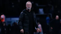 Mano Menezes, técnico do Corinthians, durante partida contra o Bahia na Arena Corinthians pelo Campeonato Brasileiro - Foto: Fabio Giannelli/AGIF