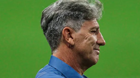 Renato Portaluppi, técnico do Grêmio, durante partida contra o Pelotas no estadio Arena do Gremio pelo campeonato Gaucho 2021. Foto: Fernando Alves/AGIF