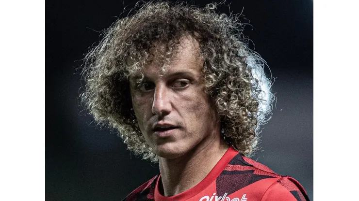 David Luiz, zagueiro do Flamengo, durante partida contra o Goias no estadio Serrinha pelo campeonato Brasileiro A 2023. Foto: Heber Gomes/AGIF