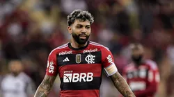 Gabigol durante a última partida. Foto: Thiago Ribeiro/AGIF