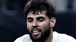 Yuri Alberto, atacante do Corinthians, lamenta durante partida contra o Athletico-PR no estadio Arena Corinthians pelo campeonato Brasileiro A 2023. Foto: Fabio Giannelli/AGIF