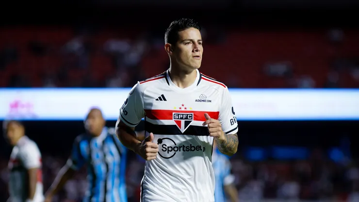 James Rodríguez, jogador do São Paulo - Foto: Fabio Giannelli/AGIF