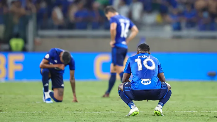 Campanha negativa faz com que o Cruzeiro atinga recorde negativo. Foto: Gilson Lobo/AGIF
