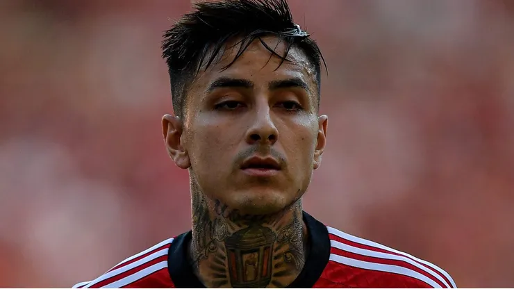 Foto: Thiago Ribeiro/AGIF - Pulgar em partida pelo Flamengo no Campeonato Brasileiro