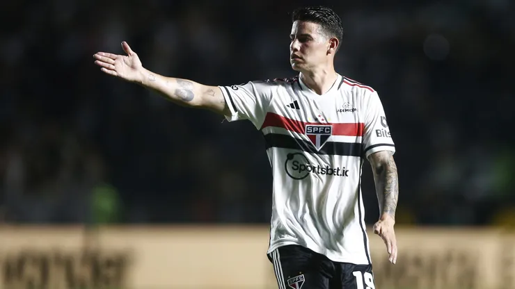 Foto: Wagner Meier/Getty Images - James tem futuro incerto no São Paulo