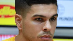 Rodrigo Fernandez, realizada na tarde dessa quinta (31), na Vila Belmiro. Foto: Fernanda Luz/AGIF Foto: Fernanda Luz/AGIF