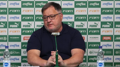 Anderson Barros, diretor de futebol do Palmeiras - Foto: Cesar Greco/SEP