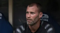 Joel Carli coordenador de futebol do Botafogo durante partida contra o Fluminense no estadio Maracana pelo campeonato Brasileiro A 2023. Foto: Jorge Rodrigues/AGIF