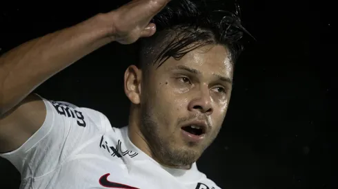 Romero foi o herói do Corinthians em vitória contra o Vasco. Foto: Jorge Rodrigues/AGIF