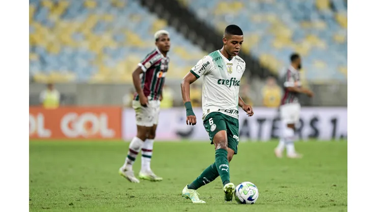 RJ - RIO DE JANEIRO - 05/08/2023 - BRASILEIRO A 2023, FLUMINENSE X PALMEIRAS - Vanderlan jogador do Palmeiras durante partida contra o Fluminense no estadio Maracana pelo campeonato Brasileiro A 2023. Foto: Thiago Ribeiro/AGIF