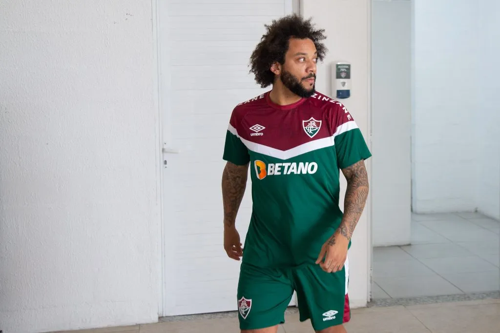 Marcelo em ação pelo Fluminense. Foto: Flickr oficial- Fluminense