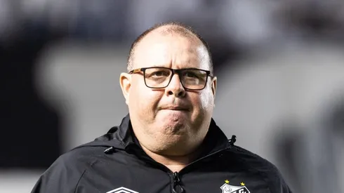 Marcelo Fernandes, técnico do Santos Foto: Abner Dourado/AGIF