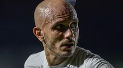 Fábio Santos, jogador do Corinthians, durante partida contra o Vasco no estadio Sao Januario pelo campeonato Brasileiro A 2023. Foto: Thiago Ribeiro/AGIF