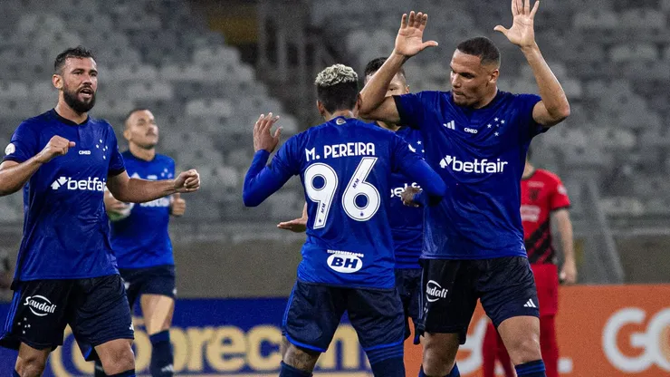 Matheus Pereira marcou gol decisivo para o Cruzeiro. Foto: Fernando Moreno/AGIF