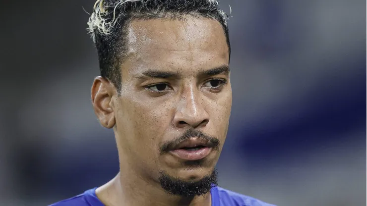 Matheus Pereira após o apito final. Foto: Staff Images / Cruzeiro.