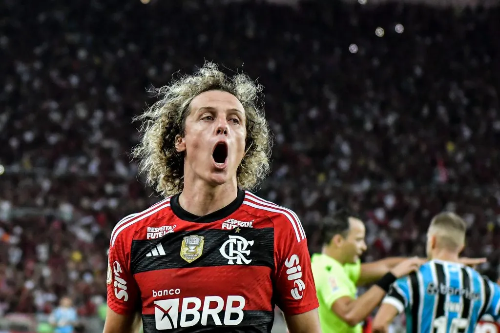Zagueiro David Luiz. Foto: Thiago Ribeiro/AGIF