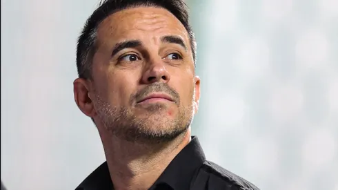 Torcida do Atlético teme o fututo de Caetano. Foto: Gilson Junio/AGIF