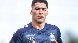 Foto: Lucas Uebel/Grêmio FBPA - Suárez pelo Grêmio em treinamento no ano de 2023