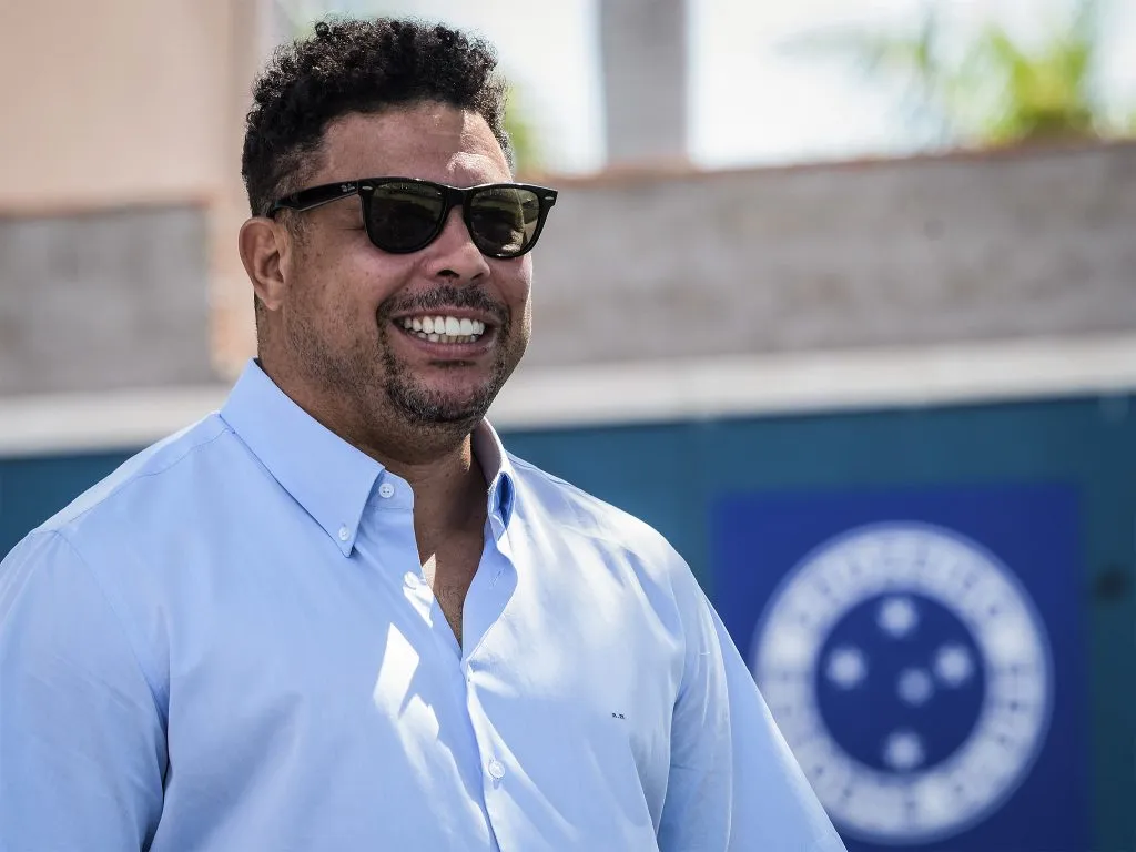 Ronaldo monitora a situação de Lucas Villalba. Foto: Flickr oficial Cruzeiro