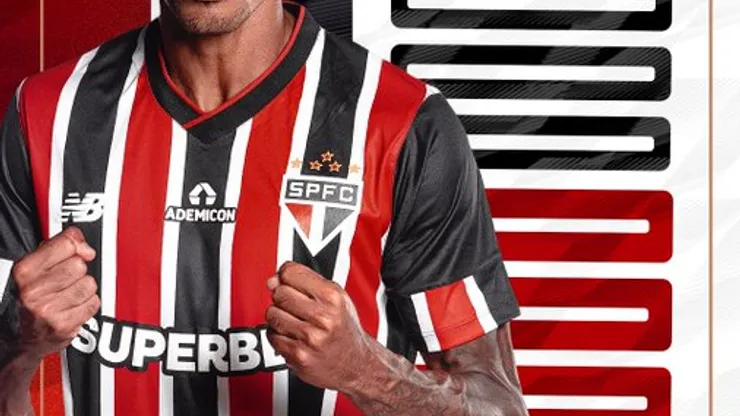 Gol do São Paulo. Foto/ reprodução: São Paulo FC