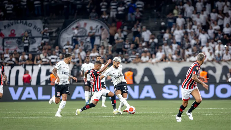 Corinthians x São Paulo. Foto: Leonardo Lima/AGIF