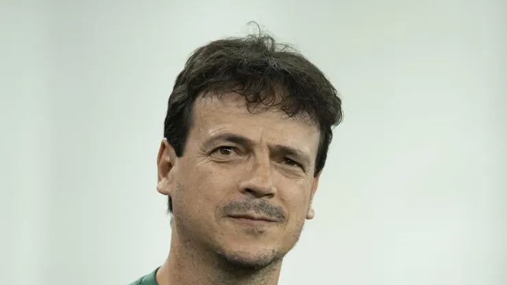 Fernando Diniz falou com o atacante. Foto: Jorge Rodrigues/AGIF