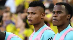 Jogadores da Seleção Colombiana durante partida. Foto: redes sociais / Seleção colombiana