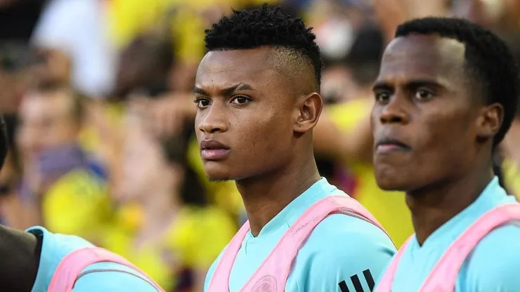 Jogadores da Seleção Colombiana durante partida. Foto: redes sociais / Seleção colombiana