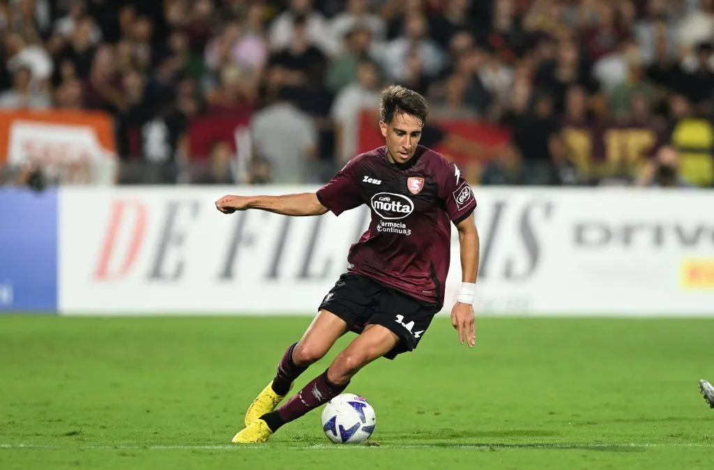 Diego Valencia passou pela Salernitana, da Itália – (Photo by Francesco Pecoraro/Getty Images).