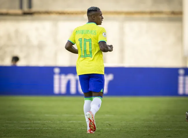 Marquinhos, camisa 10 da Seleção Brasileira Olímpica – Foto: Joilson Marconne / CBF