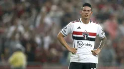 Torcida não perdoa a ausência de James. Photo by Wagner Meier/Getty Images