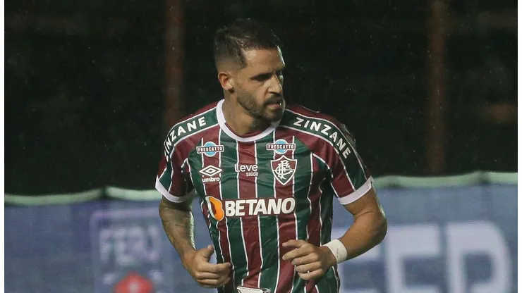 Renato Augusto estreou com a camisa do Fluminense. Foto: Lucas Merçon/FFC