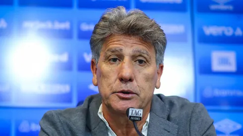 Renato Gaúcho recebe resposta de empresário - FOTO: LUCAS UEBEL/GREMIO FBPA