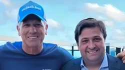 Alberto Guerra, presidente, e Renato Gaúcho, treinador do Grêmio - Foto: Divulgação/Grêmio