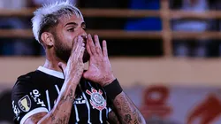 Yuri Alberto jogador do Corinthians durante partida contra o Sao Bernardo no estadio Primeiro de Maio pelo campeonato Paulista 2024. Foto: Fabio Giannelli/AGIF