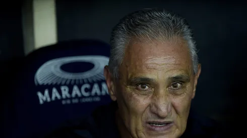 Tite é questionado no Fla. Foto: Alexandre Loureiro/AGIF