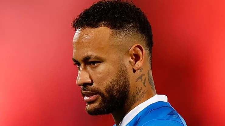 Foto: Francois Nel/Getty Images - Neymar pelo Al-Hilal, em 2023