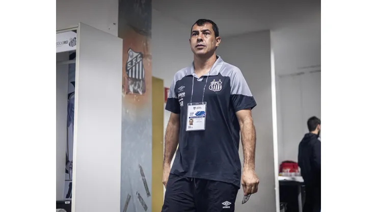 Foto: Raul Baretta/ Santos FC - Carille se sente mais leve no Santos