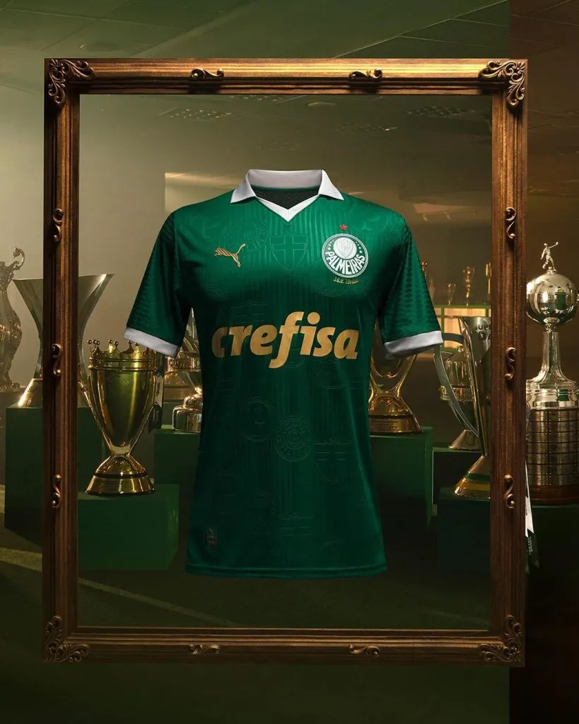 Nova camisa do Palmeiras. Foto: redes sociais / Palmeiras
