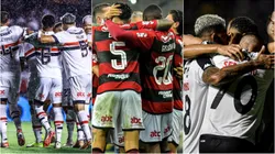 São Paulo, Flamengo e Vasco. Foto: Thiago Ribeiro/Marcello Zambrana/AGIF