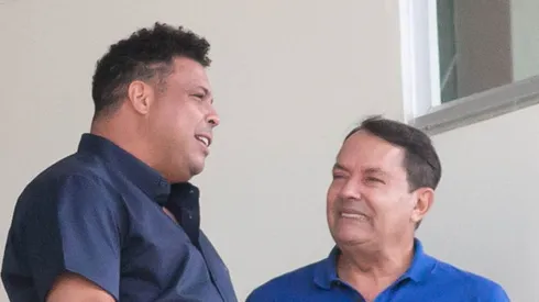 Ronaldo Fenômeno, dono da SAF do Cruzeiro, e Pedrinho BH, empresário e investidor - Foto: Fernando Moreno/AGIF