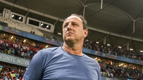 Ceni durante a estreia do time principal do Bahia. Foto: Tiago Caldas /EC Bahia