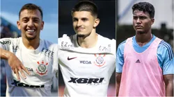 Ryan, Léo Mana e Ruan Índio. Foto: Rodrigo Gazzanel / Corinthians; Leonardo Lima/AGIF; Gustavo Aleixo/Cruzeiro