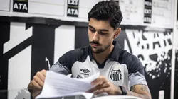 João Basso está com negociações avançadas pelo Santos para ser emprestado a time chinês - Foto: Raul Baretta/Santos