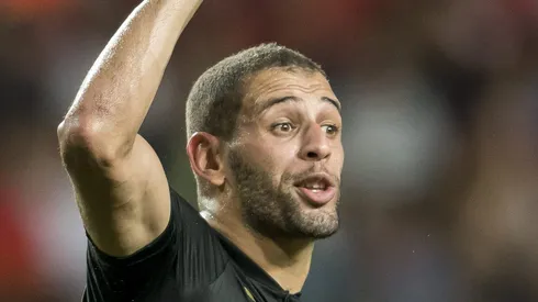 Slimani atuou por um bom tempo na Premier League. Foto: Victor Fraile/Getty Images.