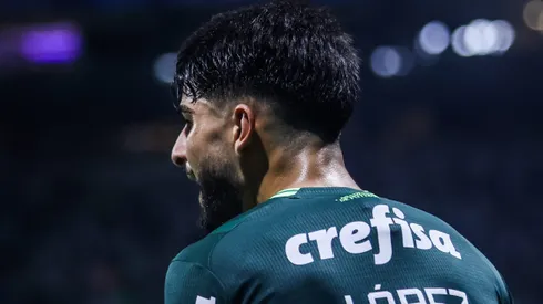 Flaco López deve ser mantido na reserva do Palmeiras contra a Inter de Limeira - Foto: Marcello Zambrana/AGIF